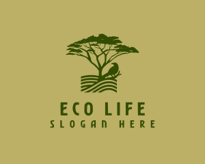 Eco Nature Conservation logo design