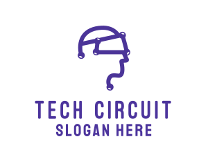 Modern VR Head Circuitry logo