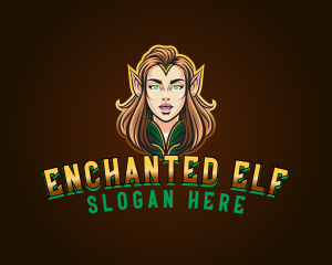 Female Elf Gaming logo design