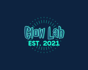 Glowing Spooky Gamer logo