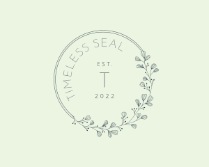 Wellness Beauty Seal logo design