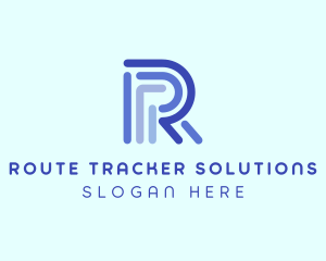 Finance Firm Letter R logo design