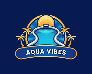 Swimming Pool Summer logo