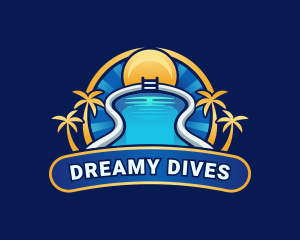 Swimming Pool Summer logo