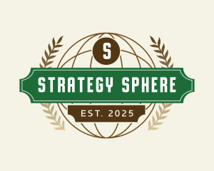 Globe Location Sphere logo