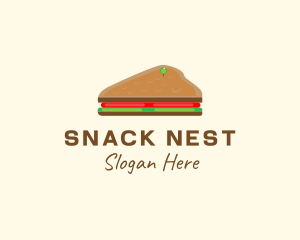 Sandwich Snack Cafeteria  logo design