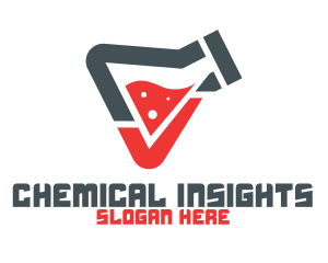 Chemistry Lab Flask logo