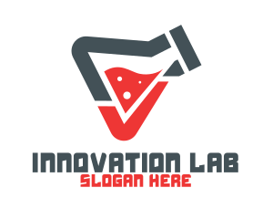 Chemistry Lab Flask logo