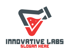 Chemistry Lab Flask logo