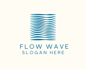 Creative Wave Lines Business logo