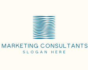 Wave Consulting Business logo design