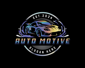 Car Wash Auto Detailing logo design