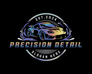 Car Wash Auto Detailing logo design