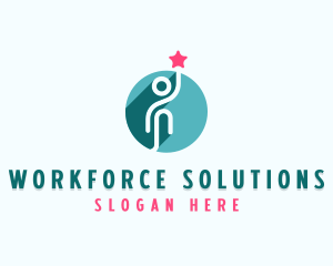 Leadership Corporate Organization  logo design