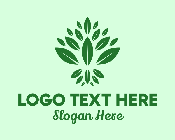Vegan Food logo example 3
