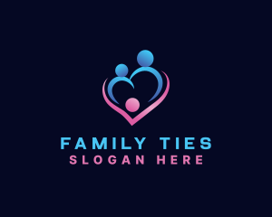 Heart Family Care logo design