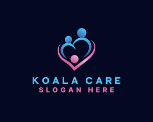 Heart Family Care logo design