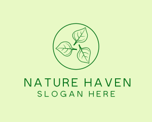 Natural Organic Herbs  logo design