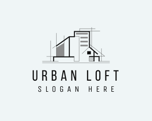 Urban Home Architecture  logo design