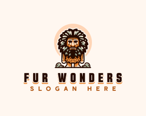 Prehistoric Primitive Man logo