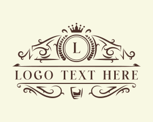 Vintage - Vintage Whiskey Event logo design