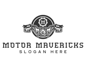 Vintage Motorcycle Vehicle logo design