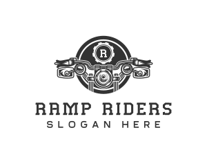 Vintage Motorcycle Vehicle logo design