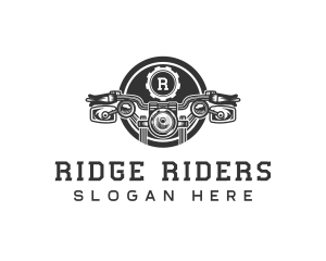 Vintage Motorcycle Vehicle logo design