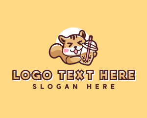 Bubble Tea Squirrel logo