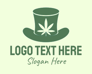 Marijuana Top Hat Logo