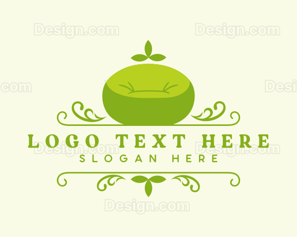 Elegant Chair Furniture Logo