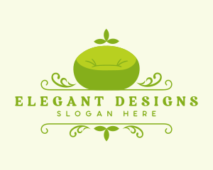 Elegant Chair Furniture logo design