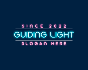 Neon Signage Club logo design