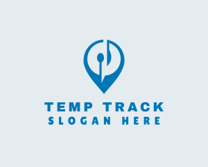 Call Location Tracking  logo design