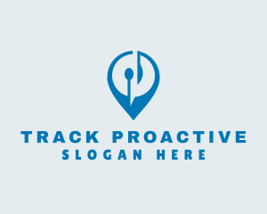 Call Location Tracking  logo design