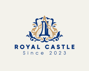 Intricate Royal Crest logo design