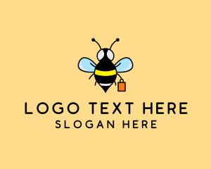 Busy Bee Insect Logo