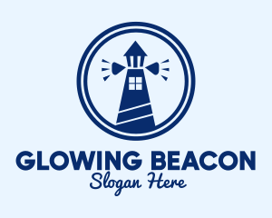 Blue Lighthouse Home logo design