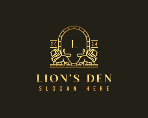 Regal Lion Luxury  logo design