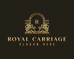 Regal Lion Luxury  logo design