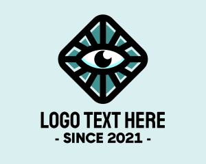 Hypnotic Eye Box logo design