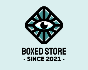 Hypnotic Eye Box logo design