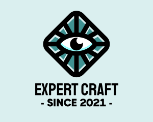 Hypnotic Eye Box logo design