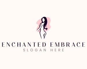 Sexy Beauty Naked Women logo design