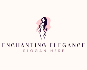 Sexy Beauty Naked Women logo design