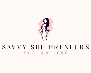 Sexy Beauty Naked Women logo design