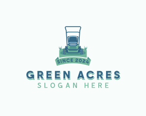 Landscaping Lawn Mower logo