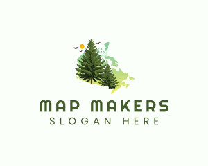 Canadian Cedar Tree logo design