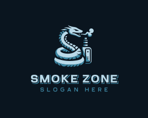 Viper Snake Vaporizer logo design