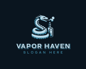 Viper Snake Vaporizer logo design